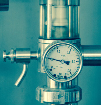 fermentation vessel pressure gauge