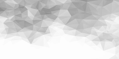 Fototapeta premium Geometric abstract background design with a collection of overlapping and interconnecting polygons, creating a modern and futuristic design. 