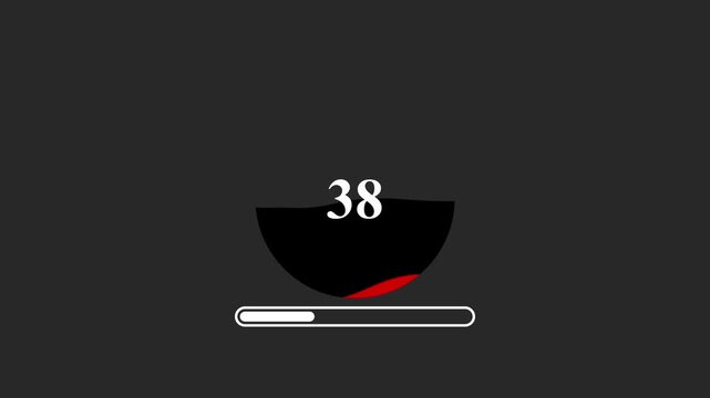 Germany Flag Loading Animation &ndash; Modern UI Loading Screen Loop
