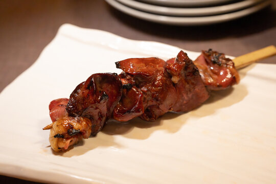 焼き鳥　レバー