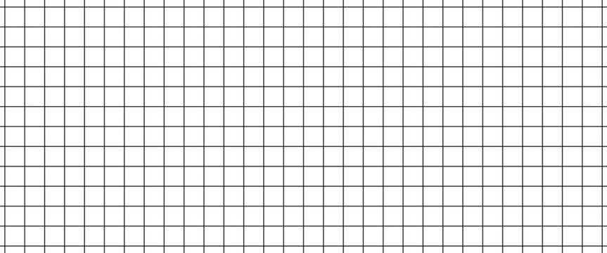 Square  geometric grid line on white background. Vector grid graph line use in modern layouts and digital interfaces. EPS 10.