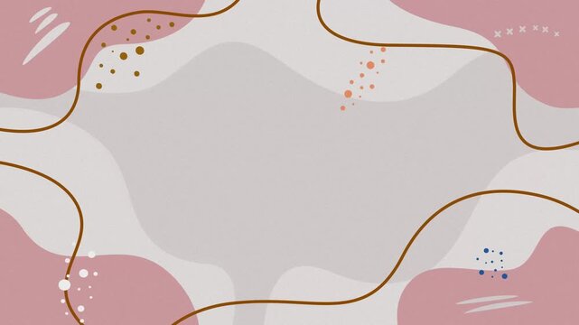 minimalist background motion design
