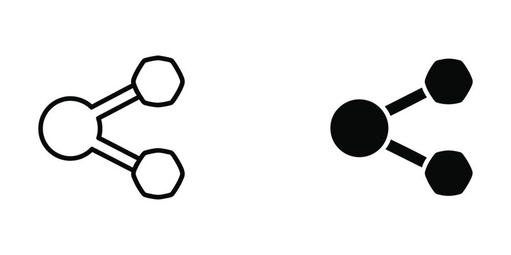 Comparison of chemical structure representations using cyclic and filled-circle notations