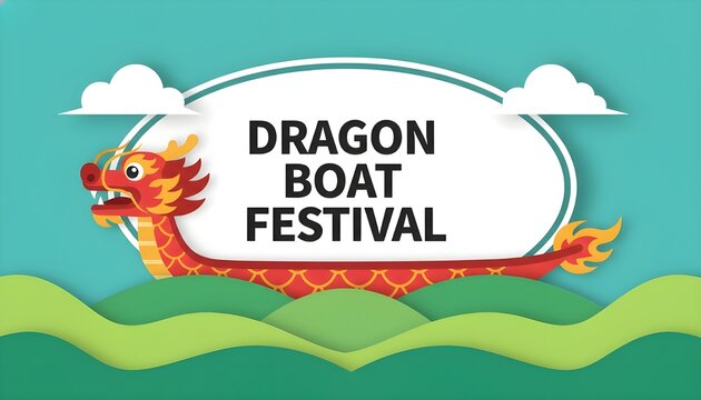 Celebrate Dragon Boat Festival with Vibrant Illustrations and Festive Elements