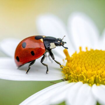 ladybug on a flower

