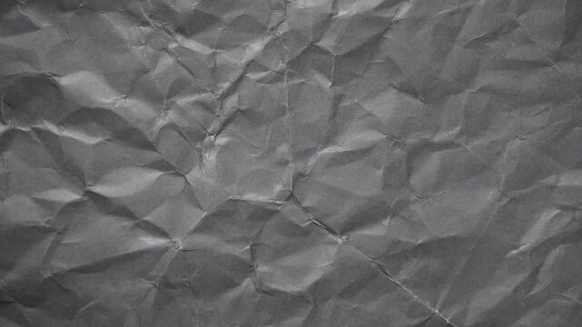 black wrinkled paper texture background, paper background footage