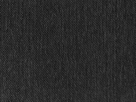 High-quality black fabric texture close-up, dark grey textile background with intricate woven pattern, seamless material for fashion design, upholstery cloth detail, abstract canvas for backdrop.