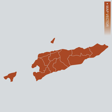 East Timor map