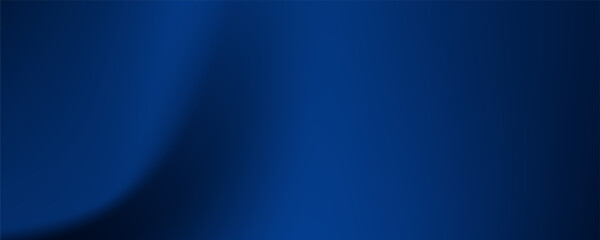 Obraz premium Navy winter night sky gradient vector background. Dark blue wave graphic wallpaper