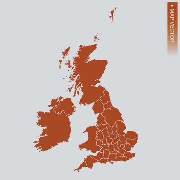 Uk Counties map