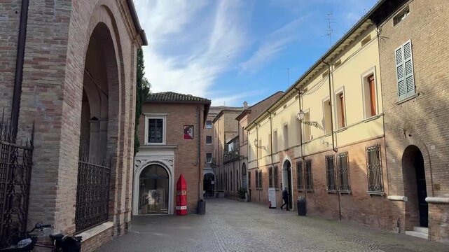 Historic Buildings and Architecture in Ravenna City Center