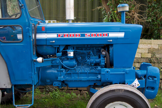Ford 5000 row-crop tractor built in Highland park Michigan Original price was $5,400 in 1967