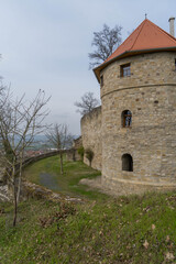 Fototapeta premium Castle of the city of Koenigsberg in Bayern, Germany