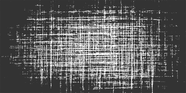 A seamless technology pattern featuring binary code on a black background creates an abstract vector illustration with a textured grunge design for a vintage business backdrop