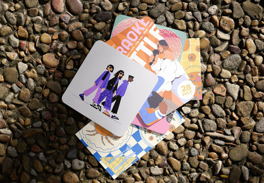 Business Card Design Mockup