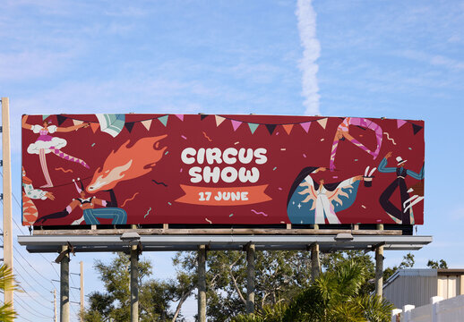 Billboard Mockup in Florida