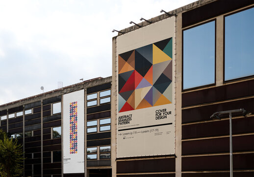 Facade banner Design Mockup