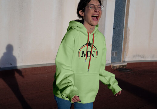 Hoodie Mockup Template for Casual Wear