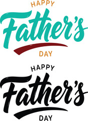 Obraz premium Festive father's day typography a celebration of dads and fatherhood