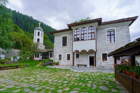 Church of the Assumption, in Shiroka Laka