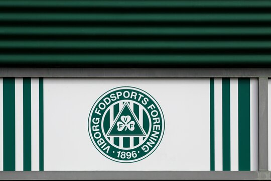 Viborg, Denmark - August 12, 2025: Viborg Fodsports Forening  also referred to as Viborg FF is a Danish association football club based in the central Jutland city of Viborg and playing in Superliga