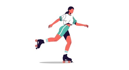 Fototapeta premium football player silhouette