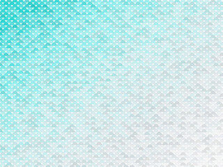 Mermaid Scales Fantasy Vibrant Oceanic Background Template © iushakovsky
