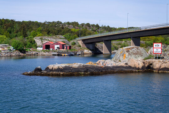 Styrso island and localit in Southern Gothenburg archipelago, Gothenburg Minucipality, Vastra Gotaland County, Sweden, sunny day