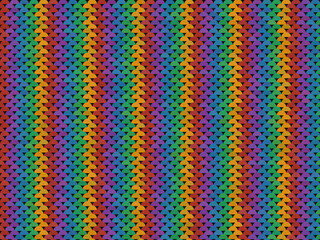 Overlapping Scale Pattern Bold Geometric Repeat Wallpaper © iushakovsky