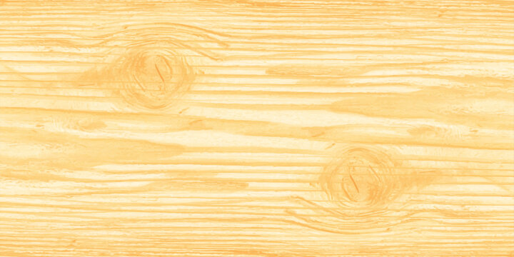 Light natural pine wood texture background with organic grain patterns and decorative knots