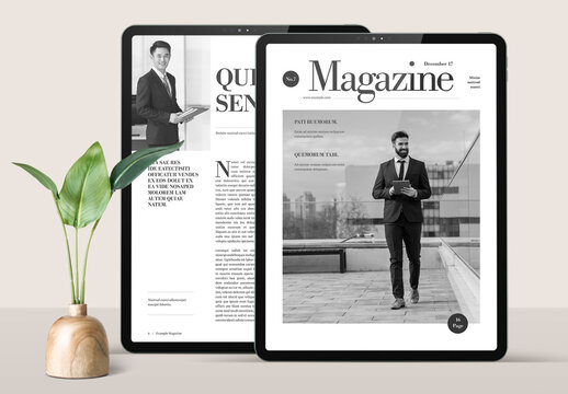 Digital Magazine Layout