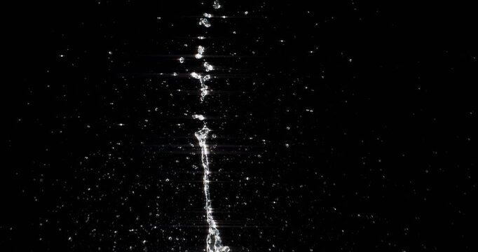 Dynamic and mesmerizing water drops beautifully splashing after an object falls, making them perfect for stunning motion graphics and captivating visual effects that enthrall viewers