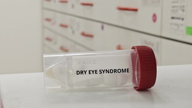 DRY EYE SYNDROME treatment tablets used to improve tear production and ocular surface hydration