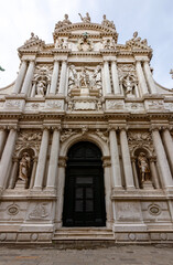 Fototapeta premium Church of Santa Maria Zobenigo in Venice, Italy