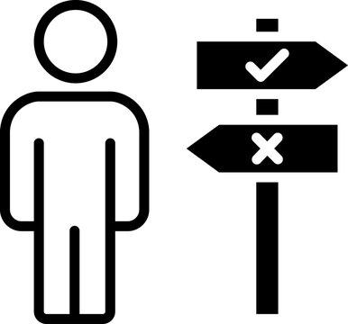 Decision Making mixed icon
