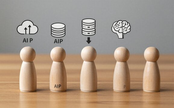 AI AIP and human intelligence collaborate through data and cloud