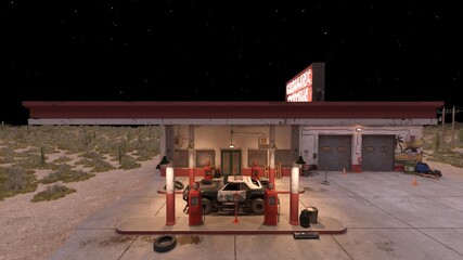 パトカー　3DCGレンダリング © tsuneomp