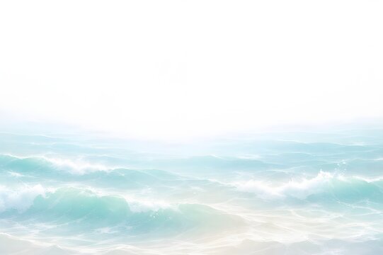 Fondo de olas del mar y color blanco.
