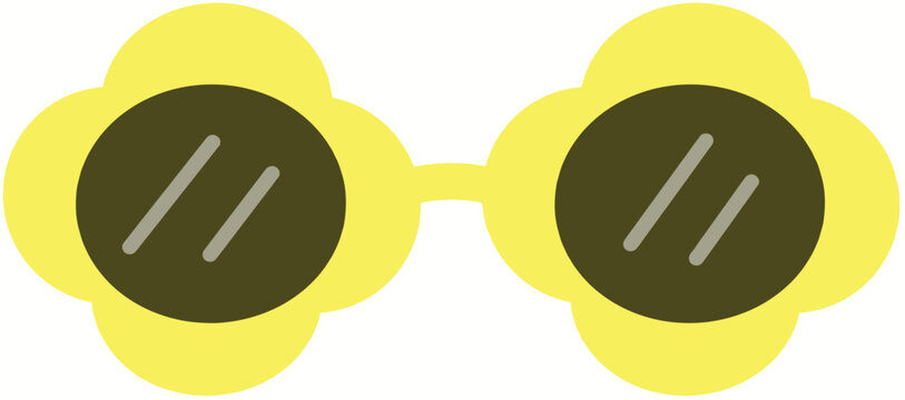 Flower Shaped Sunglasses