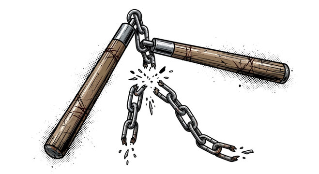 Broken Nunchaku