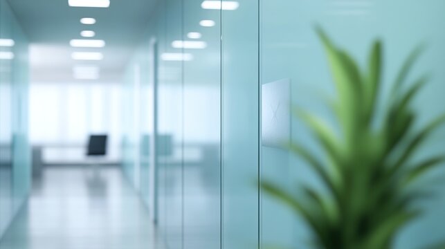 workplace. Contemporary minimalist office interior with clean architectural rendering. real-estate listings.