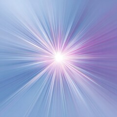 Obraz premium Abstract, vibrant burst of light emanating from a central bright point with purple and blue hues