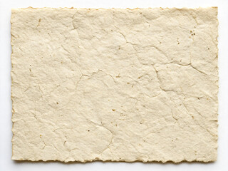 Fototapeta premium Detailed lokta paper surface with visible fibers and soft neutral handmade background