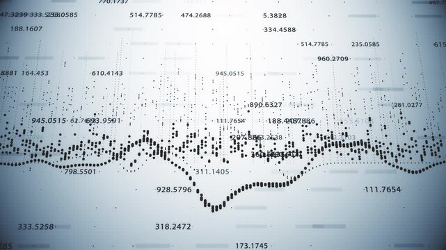 Financial stock market chart and candlestick data trends with investment analytics for trading and portfolio management.