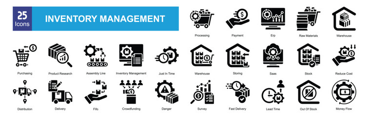 Fototapeta premium Inventory Management 