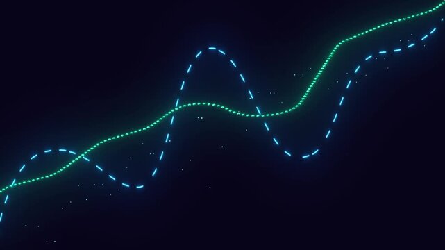 Financial stock market chart and candlestick data trends with investment analytics for trading and portfolio management.
