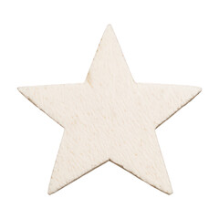 Obraz premium PNG Textured wooden star shape