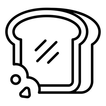 Sliced Bread outline icon