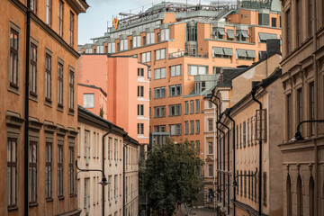 Fototapeta premium Gamla Stan old city in Stockholm, Sweden