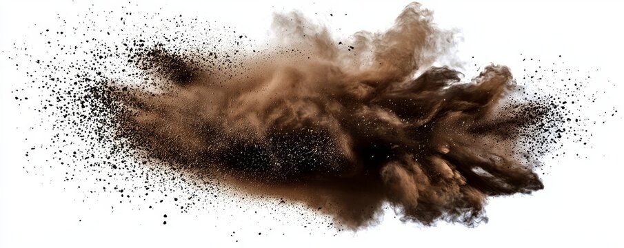 Featuring a stunning dust whirlwind effect that stands out with a transparent PNG format.